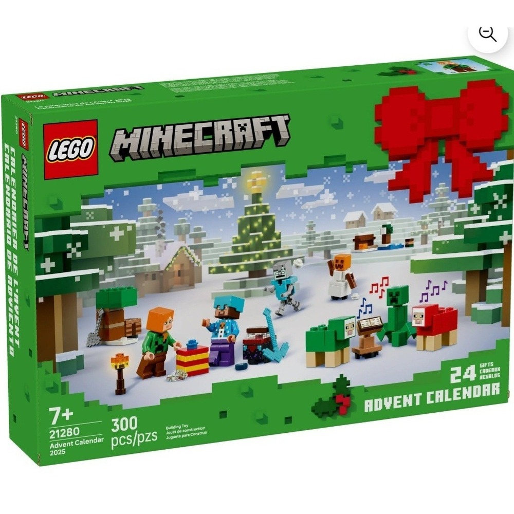 LEGO Minecraft 24 Days Winter Christmas Advent Calendar 2025 (21280)